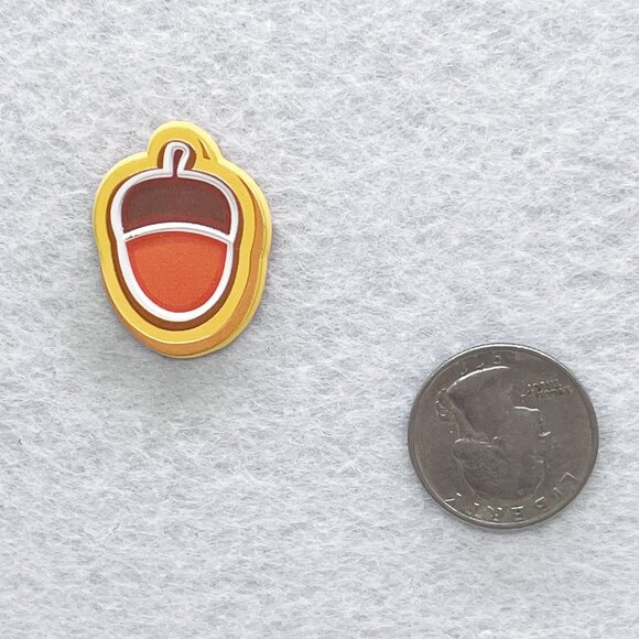 🔮‎ 5/$25 Disney Duffy And Friends Cookie Acorn Pin - Picture 2 of 2